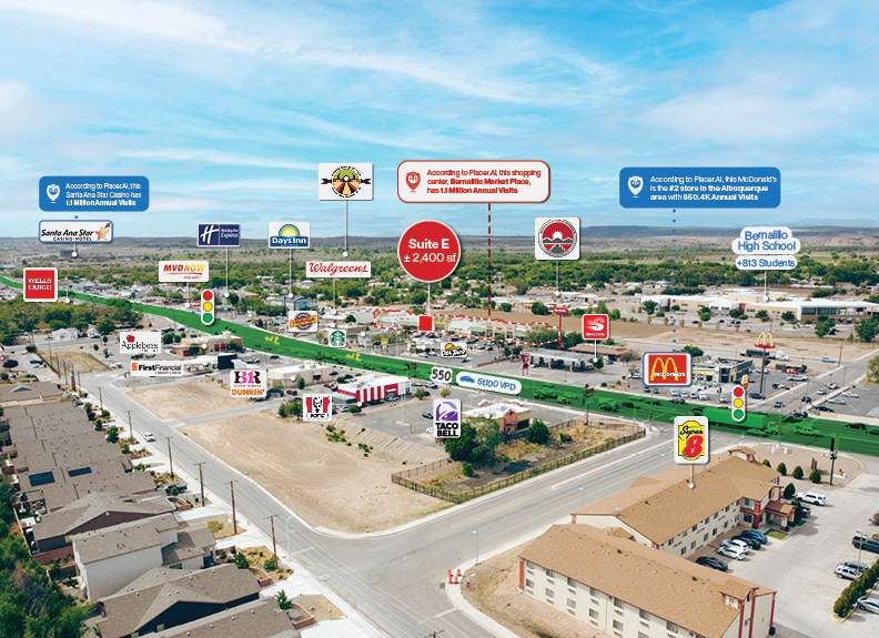 130 E US Highway 550, Bernalillo, NM for lease - Building Photo - Image 2 of 13