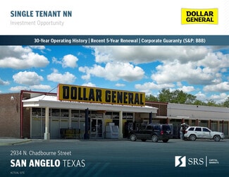 More details for 2934 N Chadbourne St, San Angelo, TX - Retail for Sale