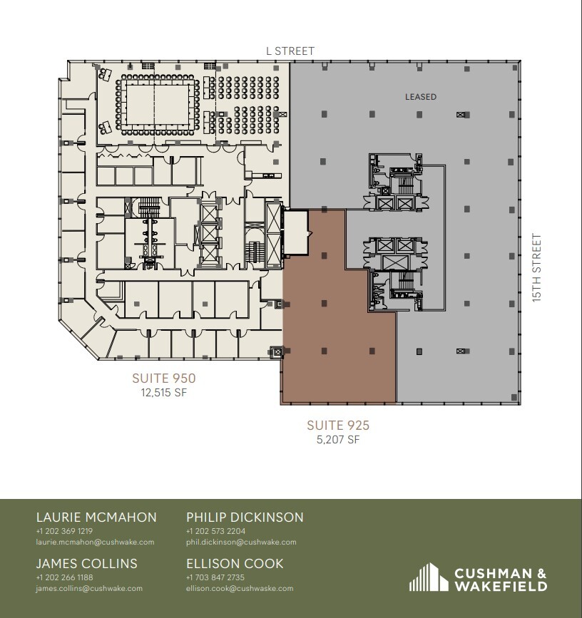 1030 15th St NW, Washington, DC for lease Floor Plan- Image 1 of 1