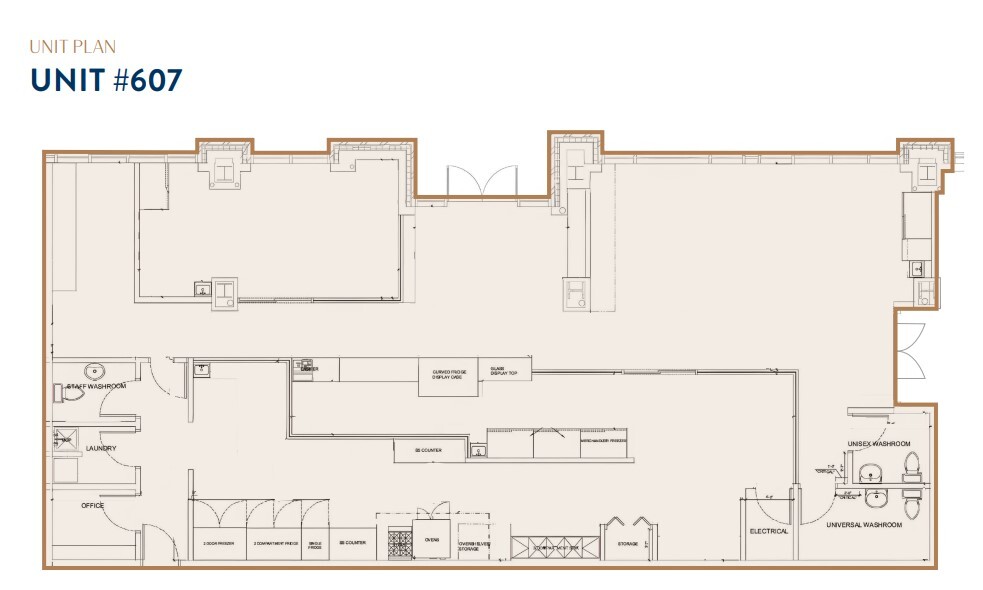 611 Meredith Rd NE, Calgary, AB for lease Floor Plan- Image 1 of 1