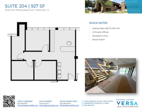 1245-1247 Milwaukee Ave, Glenview, IL for sale Floor Plan- Image 1 of 1