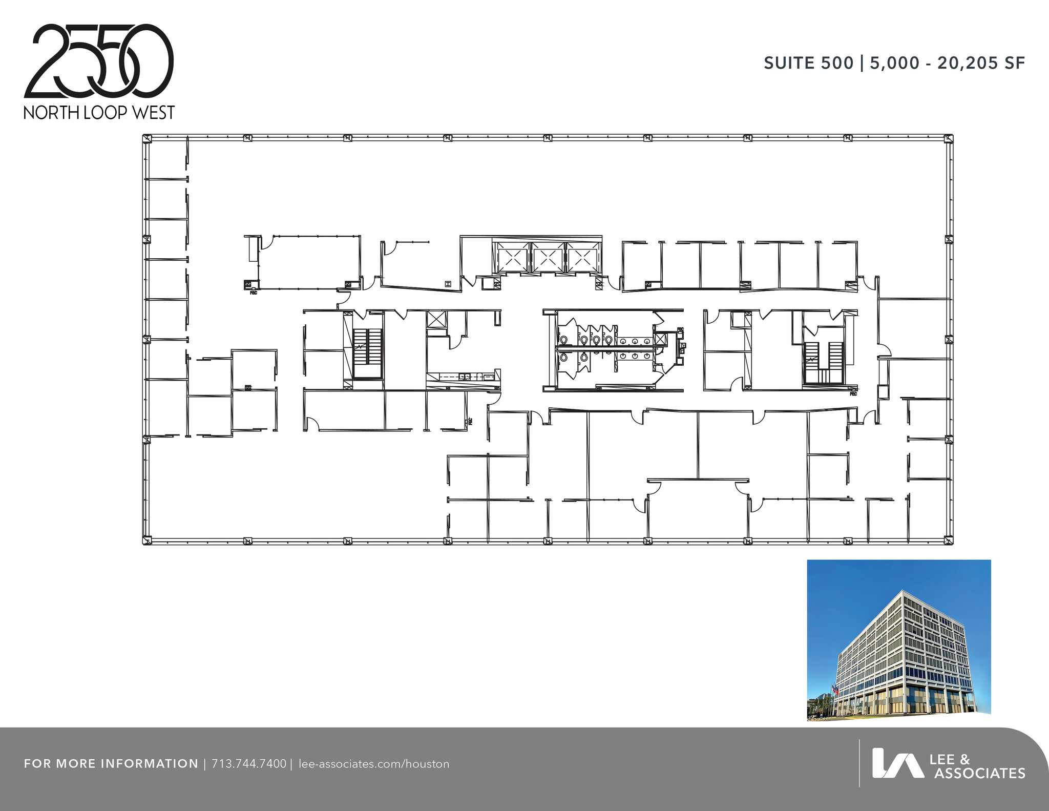 2550 N Loop Fwy W, Houston, TX for lease Floor Plan- Image 1 of 1