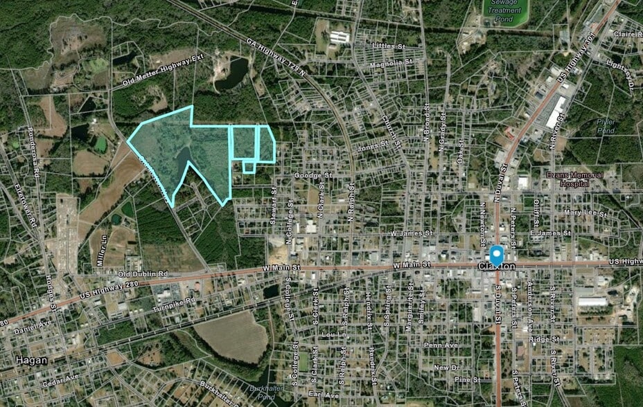 2927 Old Claxton- Metter Hwy, Claxton, GA for sale - Building Photo - Image 3 of 3