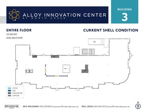 18912 North Creek Pky, Bothell, WA for lease Floor Plan- Image 1 of 2