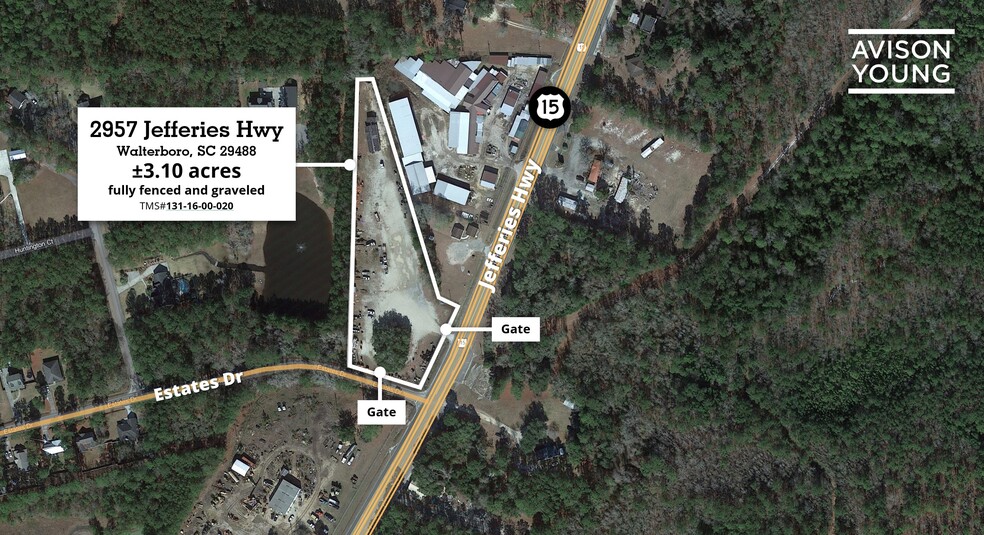 2957 Jefferies Hwy, Walterboro, SC for lease - Building Photo - Image 2 of 14