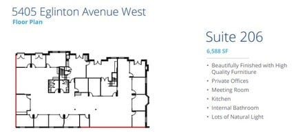 5397 Eglinton Ave W, Toronto, ON for lease Floor Plan- Image 1 of 1