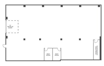 2111 Center St, Cleveland, OH for lease Floor Plan- Image 1 of 1