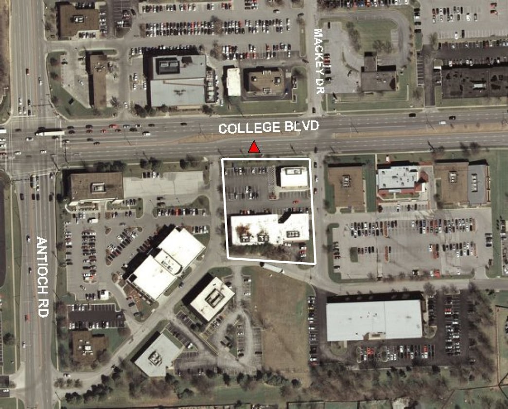 8601-8617 College Blvd, Overland Park, KS for lease Aerial- Image 1 of 7