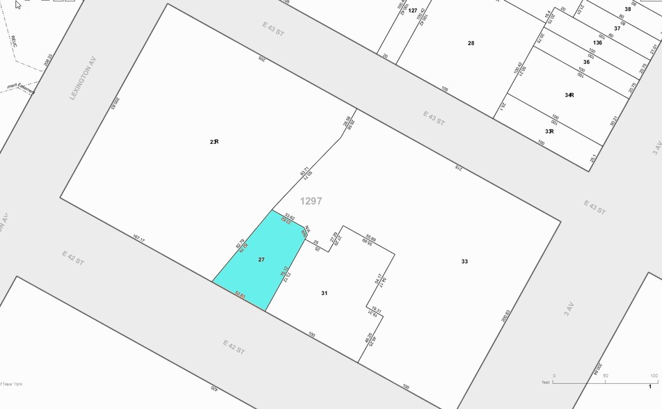 145 E 42nd St, New York, NY for lease - Plat Map - Image 3 of 3