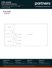 4041-4071 Hollister Rd, Houston, TX for lease Site Plan- Image 1 of 1