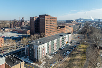 610 E 3rd St, Bethlehem, PA - aerial  map view