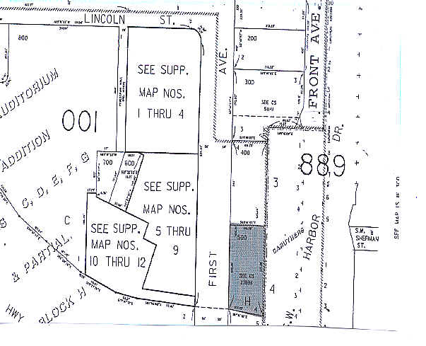 2300 SW 1st Ave, Portland, OR for sale - Plat Map - Image 1 of 1