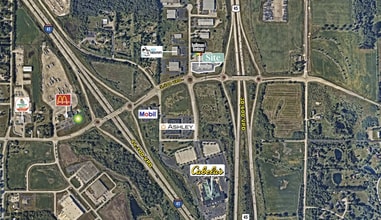 3010 Helsan Dr, Richfield, WI - AERIAL  map view