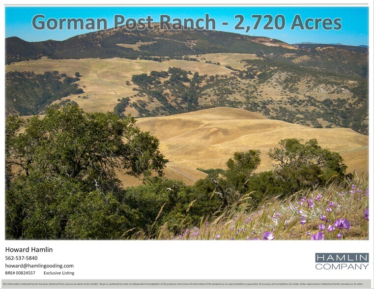 Gorman Post Rd, Lebec, CA 93243 Gorman Post Ranch 2,720 Acres