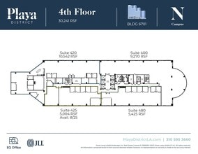 6100 Center Dr, Los Angeles, CA for lease Floor Plan- Image 1 of 1