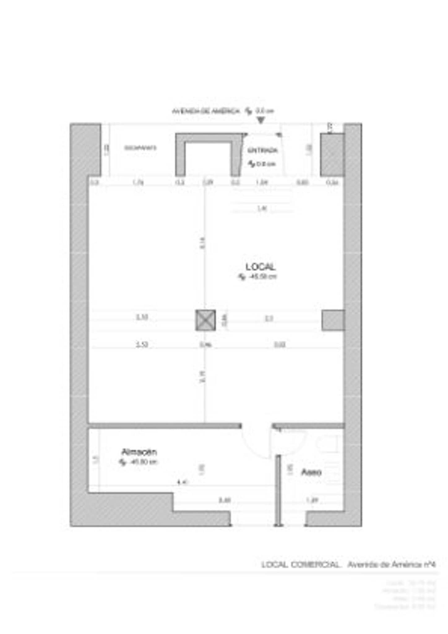 Avenida de América, 4, Madrid, Madrid for lease Typical Floor Plan- Image 1 of 5