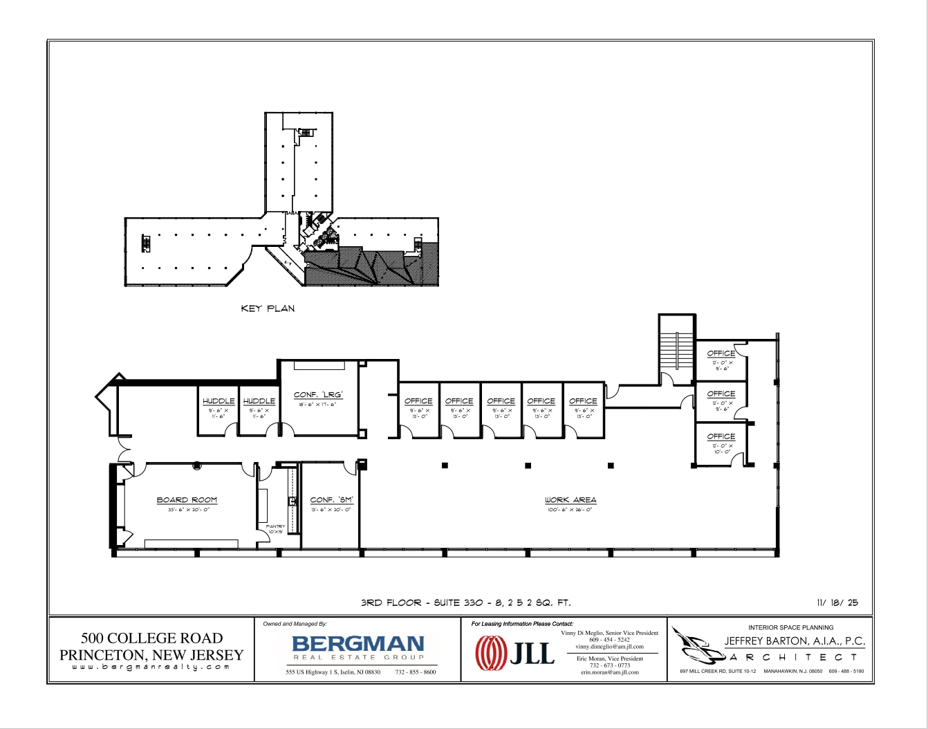 500 College Rd E, Princeton, NJ for lease Floor Plan- Image 1 of 1