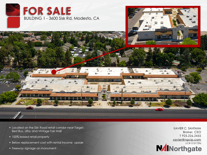 3600 Sisk Rd, Modesto, CA for sale - Building Photo - Image 3 of 7