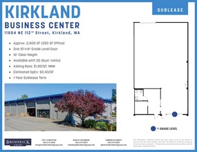 11807-11854 NE 112th St, Kirkland, WA for lease Floor Plan- Image 1 of 1