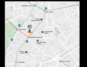 401 Washington St, Boston, MA - AERIAL map view - Image1
