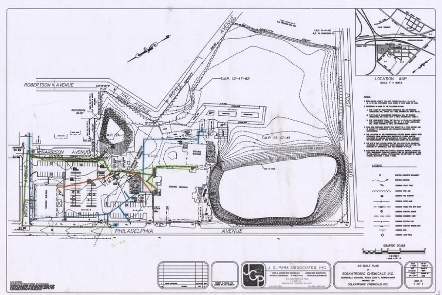 351 W Philadelphia Ave, Morrisville, PA for lease - Site Plan - Image 2 of 2