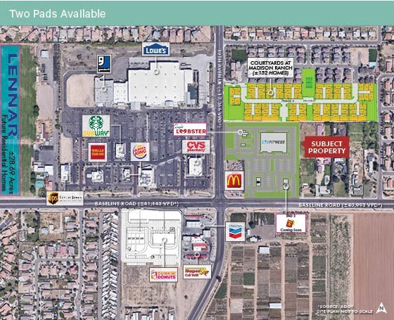 19th  Ave & Baseline Rd, Phoenix, AZ for lease - Building Photo - Image 1 of 1