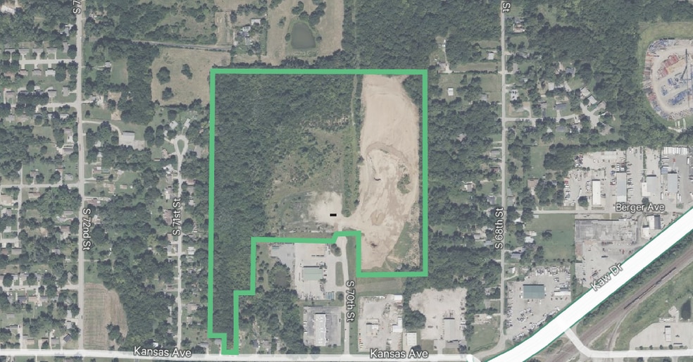 7020 Kansas Ave, Kansas City, KS for sale - Aerial - Image 1 of 1