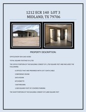 1212 W County Road 140, Midland, TX for lease Other- Image 1 of 1