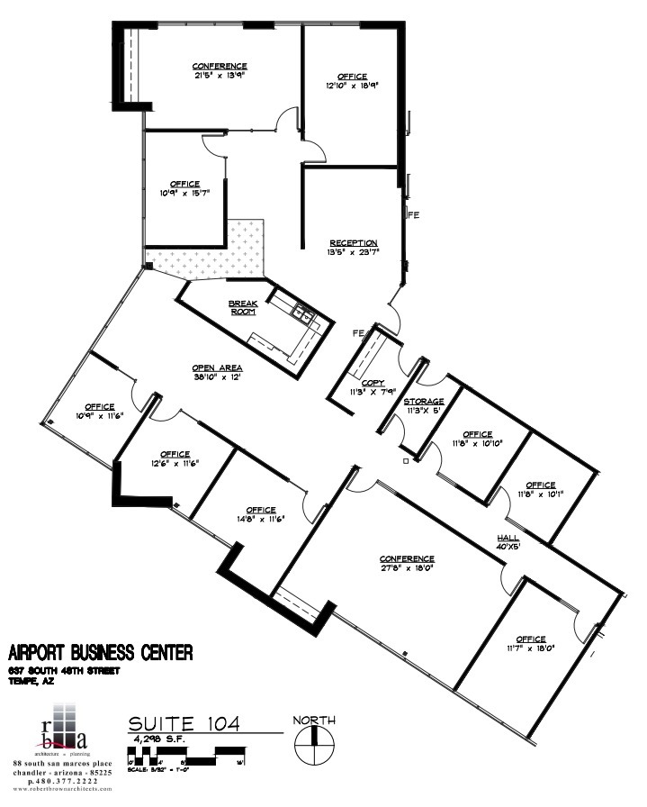 637 S 48th St, Tempe, AZ for lease Floor Plan- Image 1 of 1