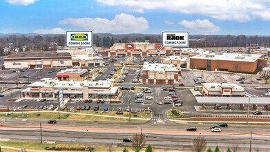 1067 W Baltimore Pike, Media, PA - Aerial map view