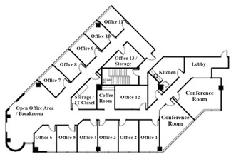 3939 Belt Line Rd, Addison, TX for lease Floor Plan- Image 1 of 3