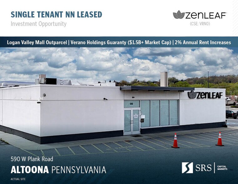 590 W Plank Rd, Altoona, PA 16602 Zen Leaf Altoona PA