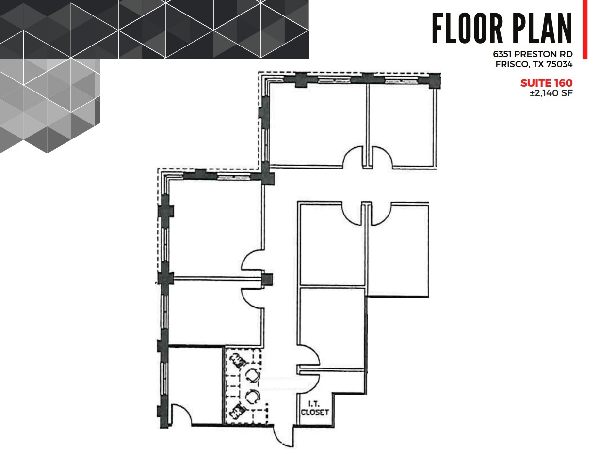 6351 Preston Rd, Frisco, TX for lease Floor Plan- Image 1 of 1