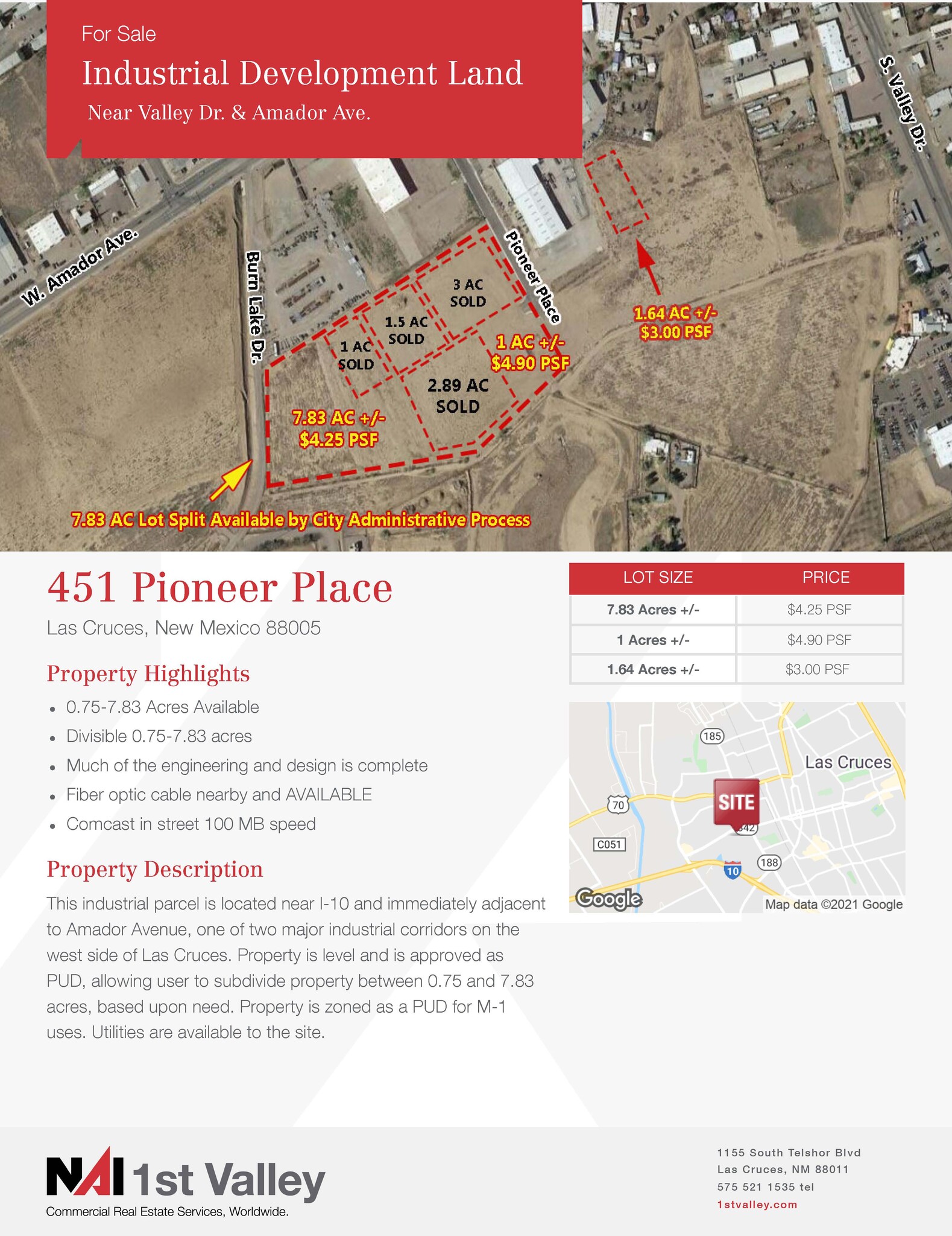 451 Pioneer Pl, Las Cruces, NM for sale Building Photo- Image 1 of 3