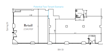 758 S Spring St, Los Angeles, CA for lease Floor Plan- Image 1 of 1