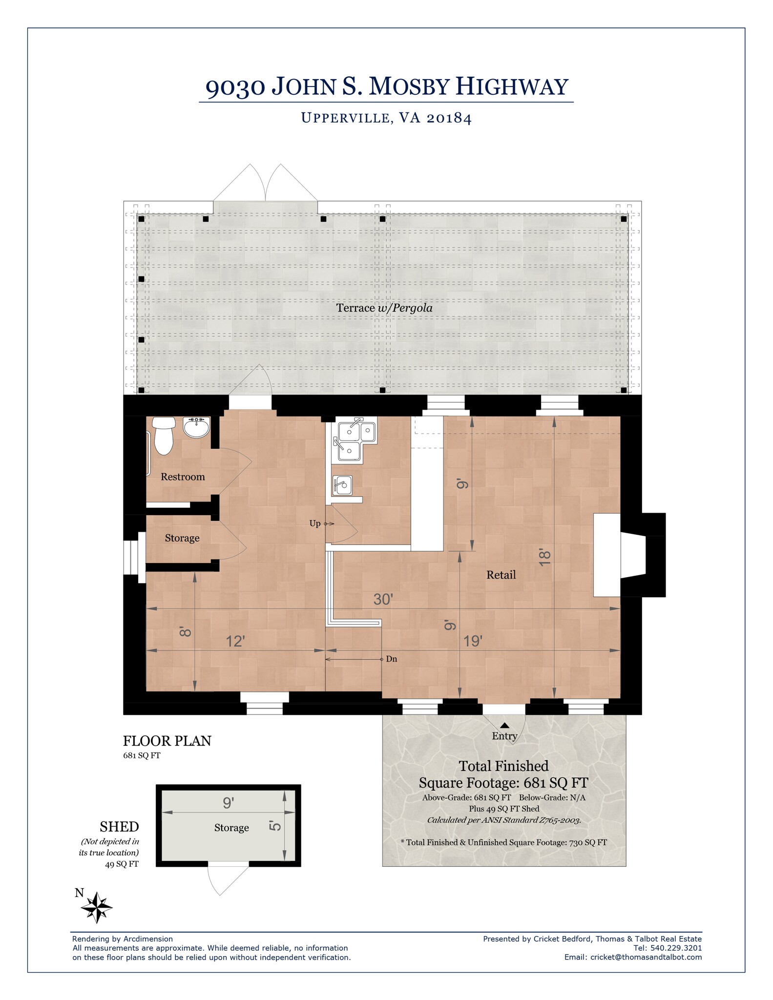 9030 John S Mosby Hwy, Upperville, VA for lease Site Plan- Image 1 of 1