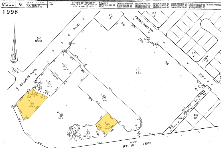 3120 Baldwin Park Blvd, Baldwin Park, CA for sale - Plat Map - Image 1 of 1