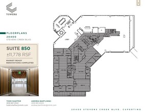 20450 Stevens Creek Blvd, Cupertino, CA for lease Floor Plan- Image 2 of 2