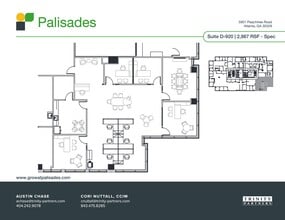 5901 Peachtree Dunwoody Rd NE, Atlanta, GA for lease Site Plan- Image 1 of 1