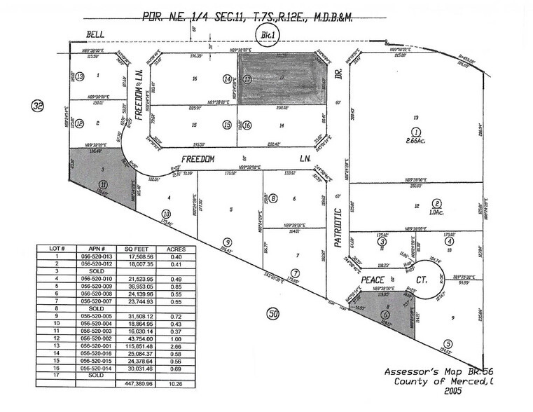 14 Commercial lots for sale in Atwater portfolio of 14 properties for sale on LoopNet.com - Building Photo - Image 1 of 8