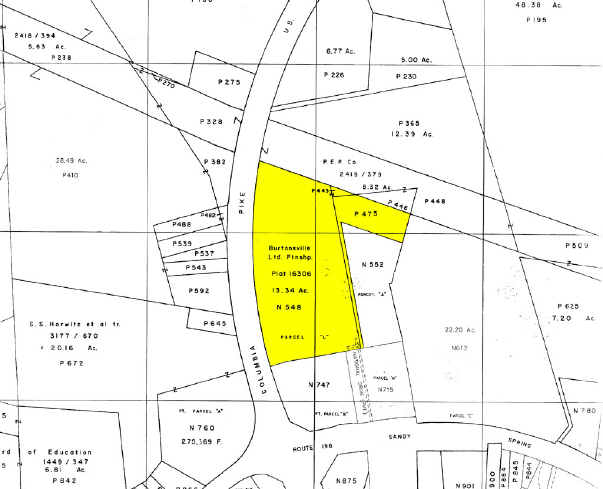 15707-15791 Columbia Pike, Burtonsville, MD for sale Plat Map- Image 1 of 1