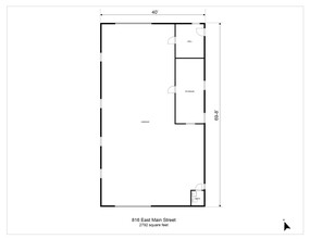 816 E Main St, Whitesboro, TX for lease Floor Plan- Image 1 of 1