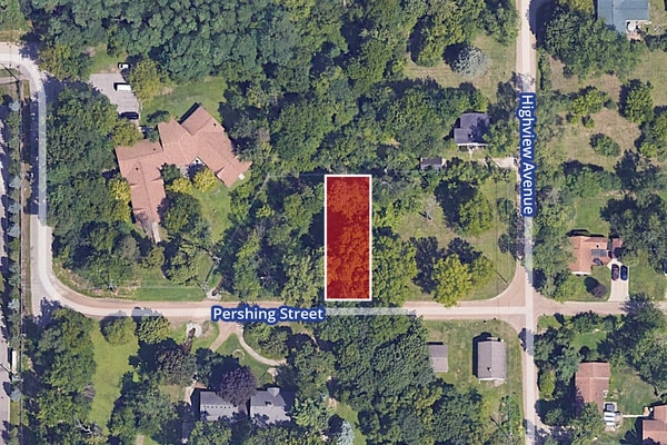 0.10 Acres-Pershing Street, Farmington Hills, MI for sale Aerial- Image 1 of 3