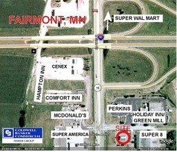 2000 State St N, Fairmont, MN - AERIAL  map view