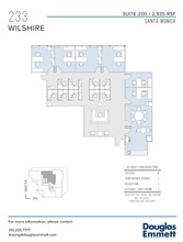 233 Wilshire Blvd, Santa Monica, CA for lease Floor Plan- Image 1 of 1