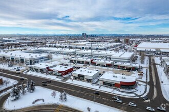 2257 32 St NE, Calgary, AB - AERIAL  map view