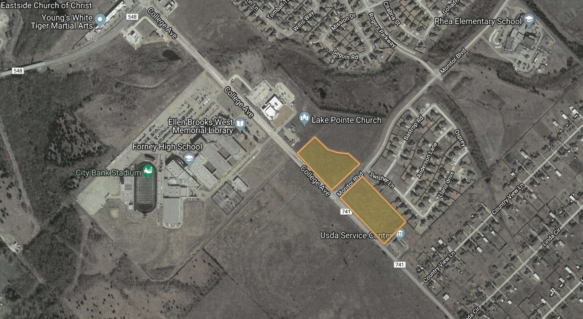 Fm 741, Forney, TX for sale Primary Photo- Image 1 of 1