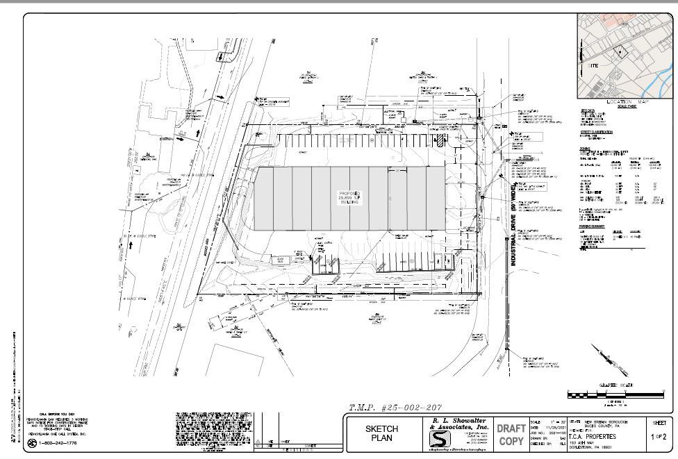 76 S Sand Rd, New Britain, PA for sale Site Plan- Image 1 of 1