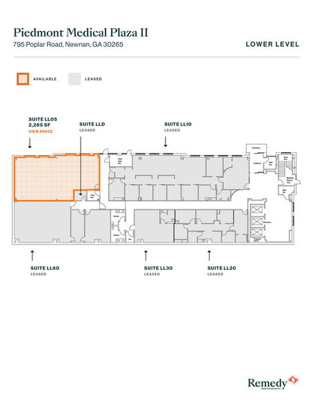 795 Poplar Rd, Newnan, GA for lease - Floor Plan - Image 2 of 6