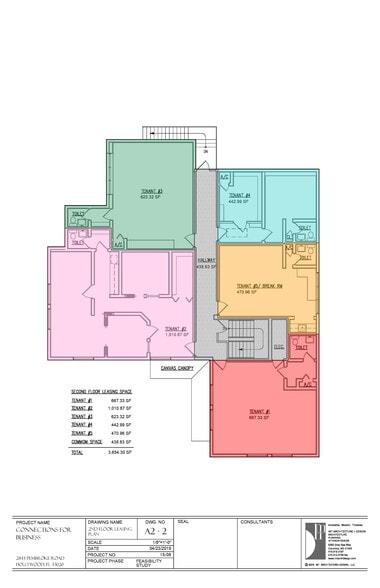 2843 Pembroke Rd, Hollywood, FL for lease - Floor Plan - Image 2 of 15